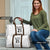 New Zealand Rangatira Custom Travel Bag All White Niho Taniwha Maori Tribal - Polynesian Pride