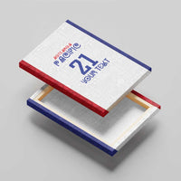 New Zealand Rugby Pacific Personalised Canvas Wall Art Maori Style Tribal Tapa Pattern