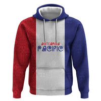 New Zealand Rugby Pacific Personalised Hoodie Maori Style Tribal Tapa Pattern