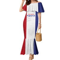 New Zealand Rugby Pacific Personalised Mermaid Dress Maori Style Tribal Tapa Pattern