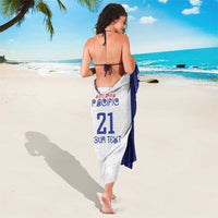 New Zealand Rugby Pacific Personalised Sarong Maori Style Tribal Tapa Pattern LT9 - Polynesian Pride