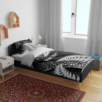 New Zealand Rugby Pacific Personalised Bedding Set All Black Maori Pasifika Fern Pattern