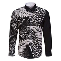 New Zealand Rugby Pacific Personalised Family Matching Puletasi and Hawaiian Shirt All Black Maori Pasifika Fern Pattern