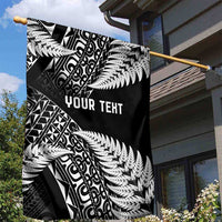 New Zealand Rugby Pacific Personalised Garden Flag All Black Maori Pasifika Fern Pattern