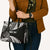 New Zealand Rugby Pacific Personalised Leather Bag All Black Maori Pasifika Fern Pattern - Polynesian Pride