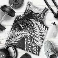 New Zealand Rugby Pacific Personalised Men Tank Top All Black Maori Pasifika Fern Pattern