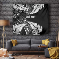 New Zealand Rugby Pacific Personalised Tapestry All Black Maori Pasifika Fern Pattern