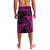 New Zealand Rugby Pacific Personalised Lavalava All Pink Maori Pasifika Fern Pattern