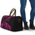 New Zealand Rugby Pacific Personalised Travel Bag All Pink Maori Pasifika Fern Pattern - Polynesian Pride