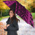 New Zealand Rugby Pacific Personalised Umbrella All Pink Maori Pasifika Fern Pattern - Polynesian Pride