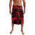 New Zealand Rugby Pacific Personalised Lavalava All Red Maori Pasifika Fern Pattern