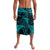 New Zealand Rugby Pacific Personalised Lavalava All Turquoise Maori Pasifika Fern Pattern