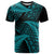 New Zealand Rugby Pacific Personalised T Shirt All Turquoise Maori Pasifika Fern Pattern