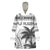 Custom Fiji Rugby Wearable Blanket Hoodie Polynesian Fijian Masi Palm Tree