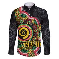 Vanuatu Personalised Family Matching Tank Maxi Dress and Hawaiian Shirt Aboriginal Dot Paitnting - Polynesian Pride