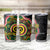 Vanuatu Personalised Tumbler Cup Aboriginal Dot Paitnting - Polynesian Pride