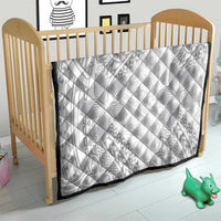 Lotu Tamaiti White Sunday Quilt Pacific Plumeria Flowers - White Version