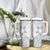 Lotu Tamaiti White Sunday Tumbler With Handle Pacific Plumeria Flowers - White Version