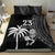 Custom Fiji New Zealand Rugby Bedding Set Make History Together