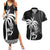 Custom Fiji New Zealand Rugby Couples Matching Summer Maxi Dress and Hawaiian Shirt Make History Together