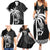 Custom Fiji New Zealand Rugby Family Matching Summer Maxi Dress and Hawaiian Shirt Make History Together