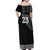 Custom Fiji New Zealand Rugby Off Shoulder Maxi Dress Make History Together