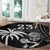 Custom Fiji New Zealand Rugby Round Carpet Make History Together