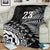 Custom Fiji New Zealand Rugby Blanket Cibi Dance with Black Fern