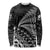 Custom Fiji New Zealand Rugby Long Sleeve Shirt Cibi Dance with Black Fern