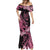 Polynesian Floral Butterfly Mermaid Dress Breast Cancer Pink Ribbon LT9 - Polynesian Pride