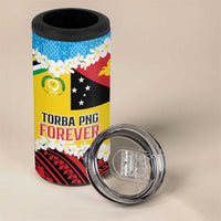 Personalised Torba PNG Forever 4 in 1 Can Cooler Tumbler Polynesian Sand Art - Polynesian Pride