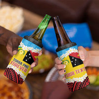 Personalised Torba PNG Forever 4 in 1 Can Cooler Tumbler Polynesian Sand Art - Polynesian Pride