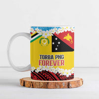 Personalised Torba PNG Forever Ceramic Mug Polynesian Sand Art - Polynesian Pride