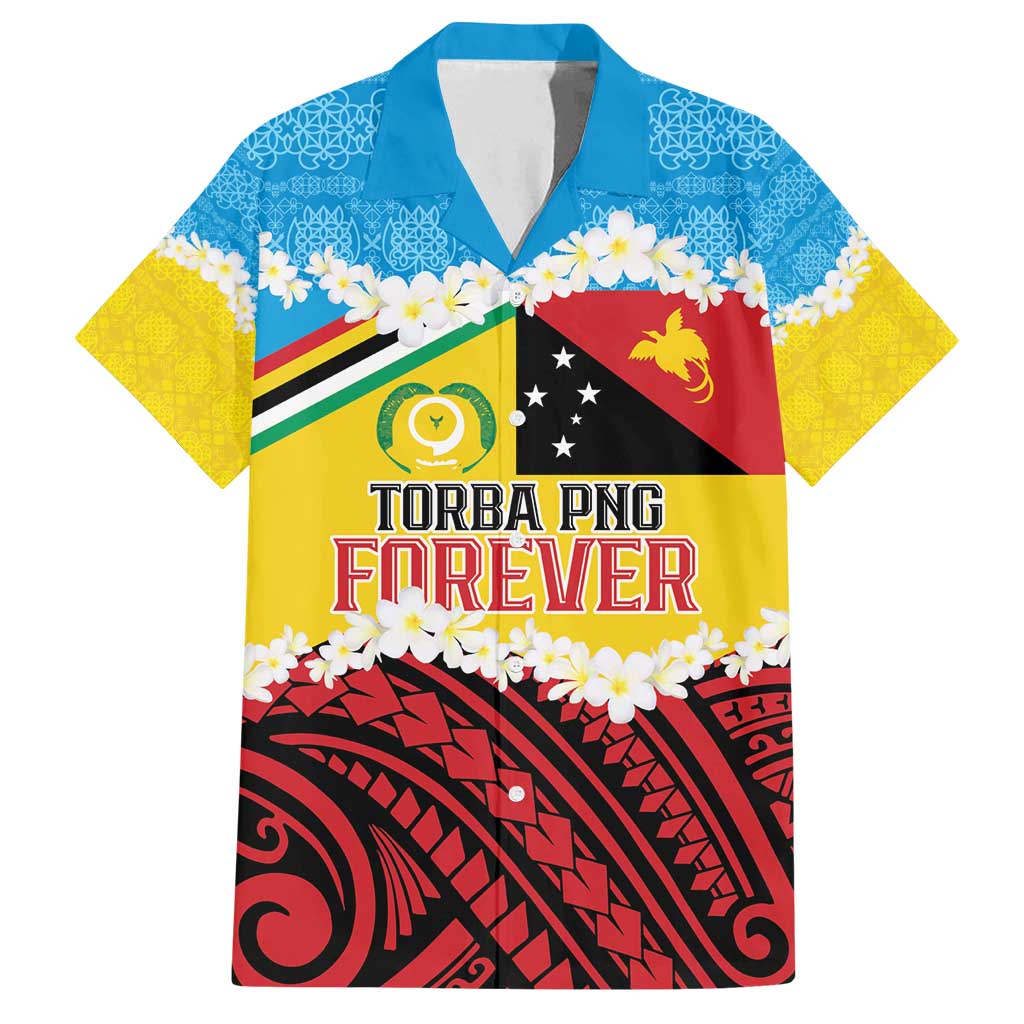 Personalised Torba PNG Forever Family Matching Off Shoulder Maxi Dress and Hawaiian Shirt Polynesian Sand Art - Polynesian Pride