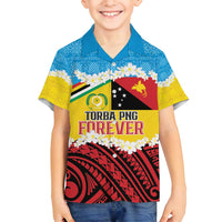 Personalised Torba PNG Forever Family Matching Off Shoulder Maxi Dress and Hawaiian Shirt Polynesian Sand Art - Polynesian Pride