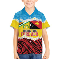 Personalised Torba PNG Forever Hawaiian Shirt Polynesian Sand Art - Polynesian Pride
