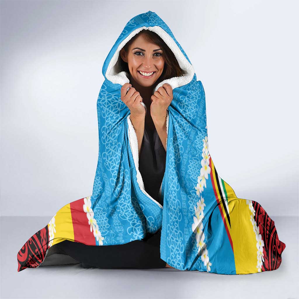 Torba PNG Forever Hooded Blanket Polynesian Sand Art - Polynesian Pride
