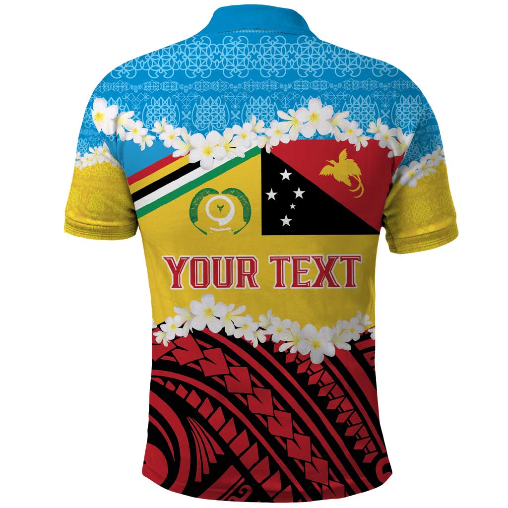 Personalised Torba PNG Forever Polo Shirt Polynesian Sand Art - Polynesian Pride