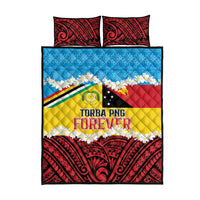 Torba PNG Forever Quilt Bed Set Polynesian Sand Art - Polynesian Pride