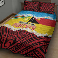 Torba PNG Forever Quilt Bed Set Polynesian Sand Art - Polynesian Pride