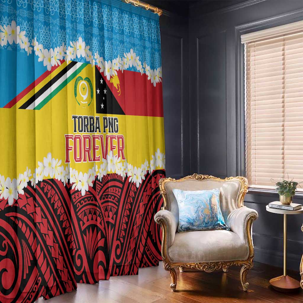 Torba PNG Forever Window Curtain Polynesian Sand Art - Polynesian Pride