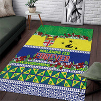 Malampa Fiji Forever Area Rug Tagimoucia Polynesian Sand Drawing - Polynesian Pride