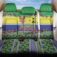 Malampa Fiji Forever Back Car Seat Cover Tagimoucia Polynesian Sand Drawing - Polynesian Pride