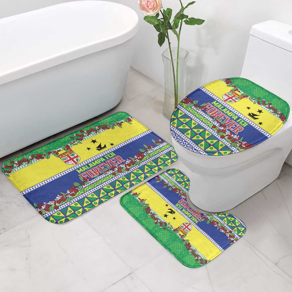Malampa Fiji Forever Bathroom Set Tagimoucia Polynesian Sand Drawing - Polynesian Pride