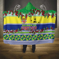 Malampa Fiji Forever Hooded Blanket Tagimoucia Polynesian Sand Drawing - Polynesian Pride