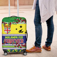 Malampa Fiji Forever Luggage Cover Tagimoucia Polynesian Sand Drawing - Polynesian Pride