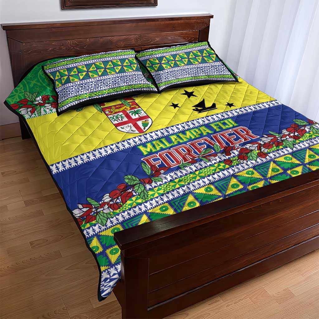 Malampa Fiji Forever Quilt Bed Set Tagimoucia Polynesian Sand Drawing - Polynesian Pride