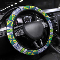 Malampa Fiji Forever Steering Wheel Cover Tagimoucia Polynesian Sand Drawing - Polynesian Pride