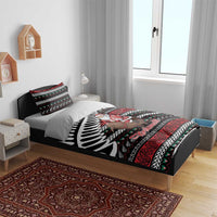 New Zealand Kiwi Santa Christmas Bedding Set He Wairua Kirihimete LT9 - Polynesian Pride