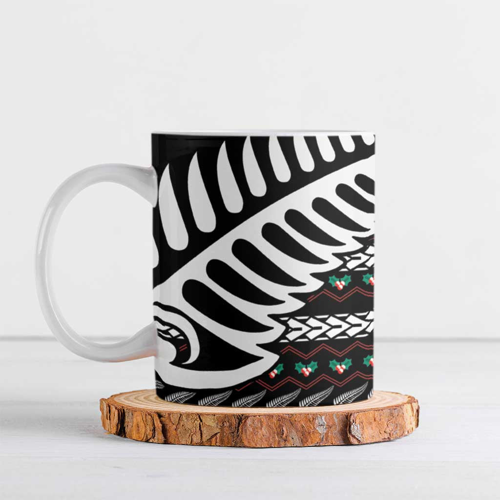 New Zealand Kiwi Santa Christmas Ceramic Mug He Wairua Kirihimete - Polynesian Pride